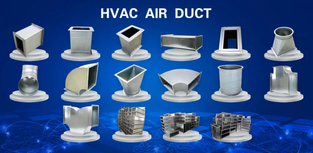Galvanized steel square rectangular duct.jpg